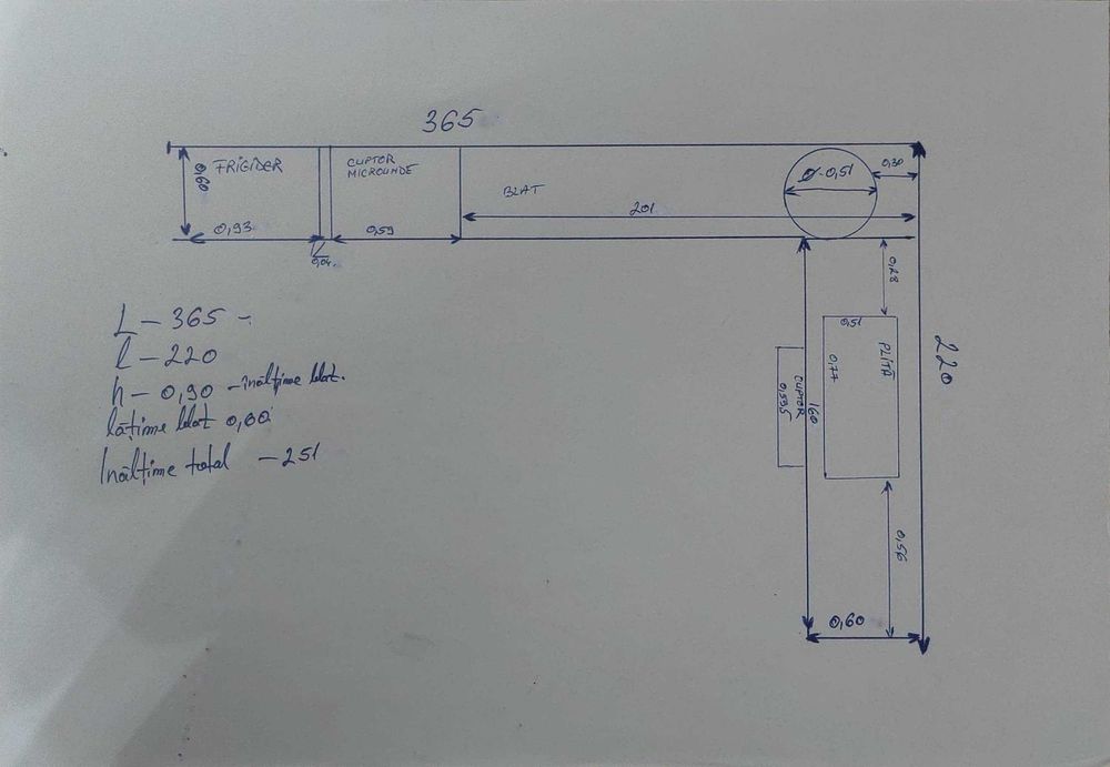 Mobila Bucatarie MDF