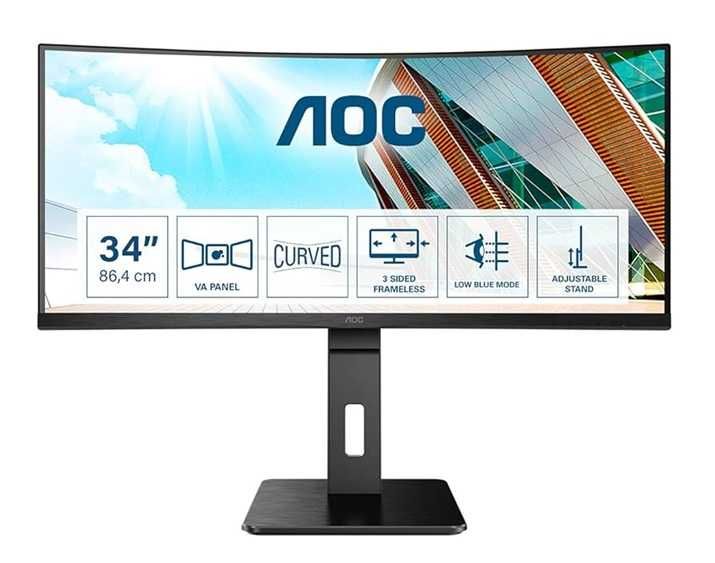 Monitor LED AOC CU34P3CV Curbat 34''