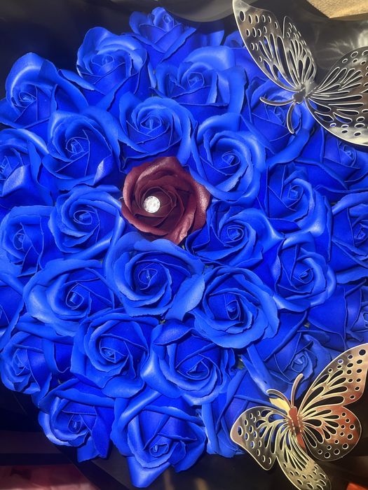 Buchet trandafiri sapun