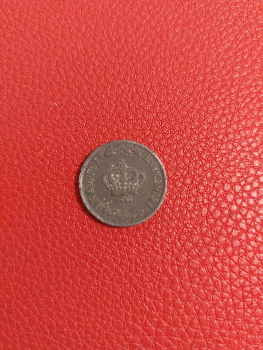 Monedă de argint 2 lei 1881. Bonus moneda 2 lei 1941.