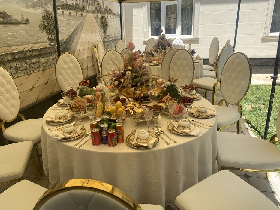 Прокат стол стул и посуда