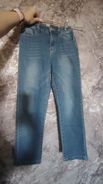 Джинсы на девочку 8-9-10 лет, штаны, брюки