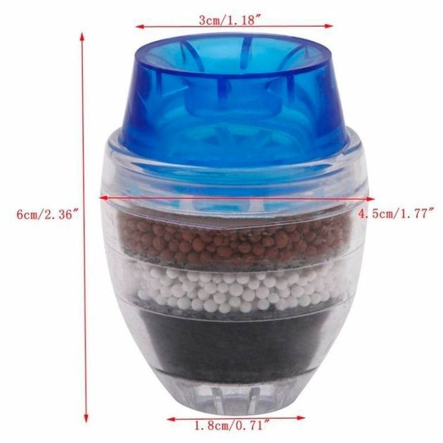 Фильтр для воды на кран пятислойный грубой очистки