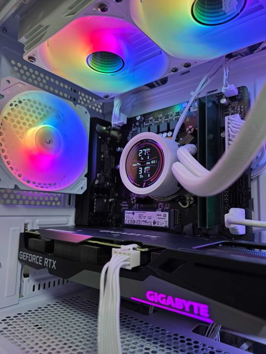 PC Gaming White Intel Core i5 12500 RTX 3060 12GB