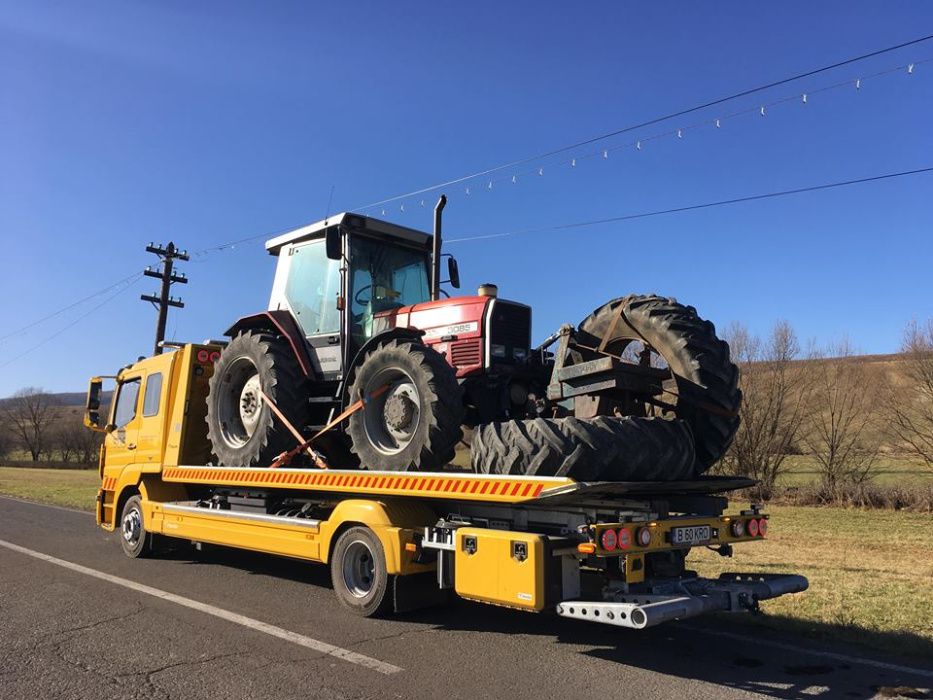 Tractari auto, asistenta, transport marfa, NON-STOP