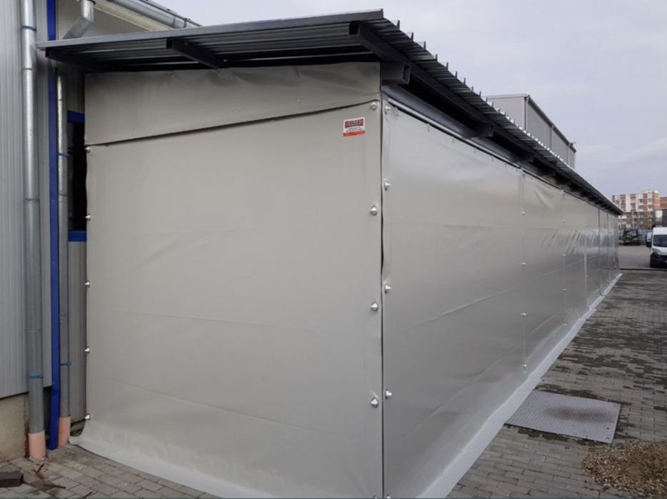 Ветроупорни завеси и прегради кристал PVC инил барбекю найлони