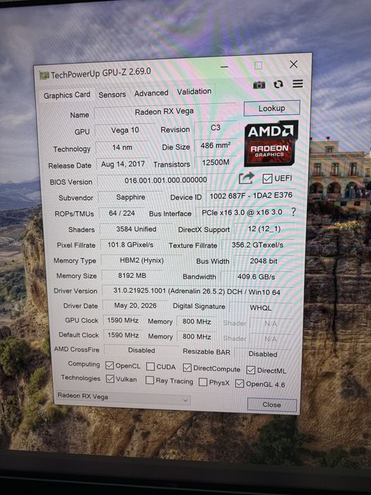 Xeon 2686v4 + vega 56 + 64gb ram