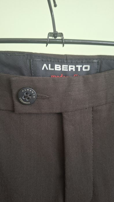 Шоколадные брюки ALBERTO