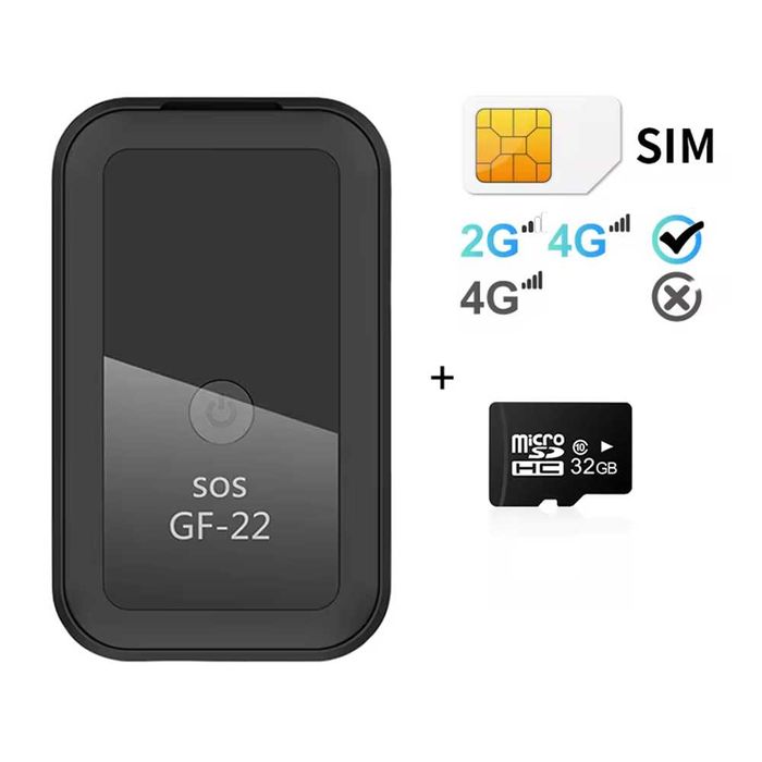 Мини  GPS Тракер GF-22, GPS, GSM, LBS И WIFI