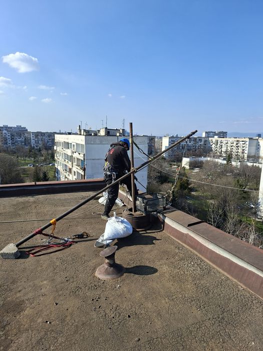 Професионални алпинисти , Топлоизолация , Миене на фасади , Водостоци , Ремонт Фасади  , Покриви - Alpine Direct Solutions