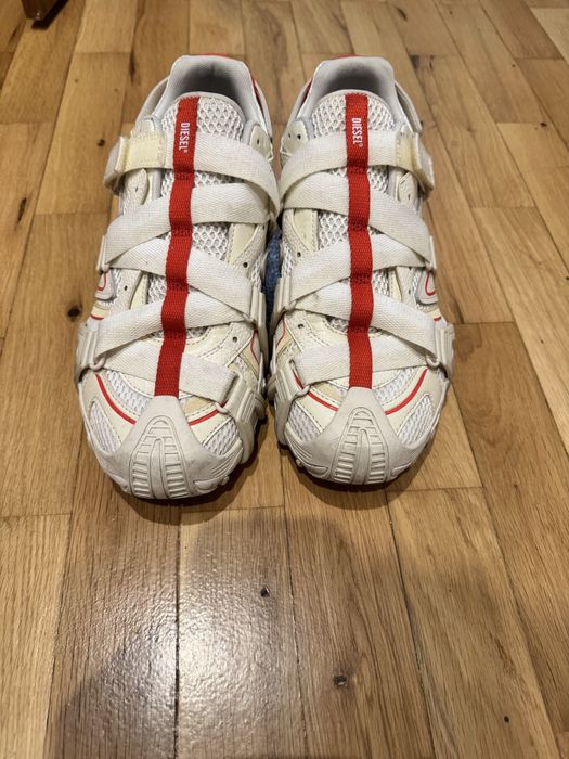 Diesel White S-Prototype-Cr Sneakers