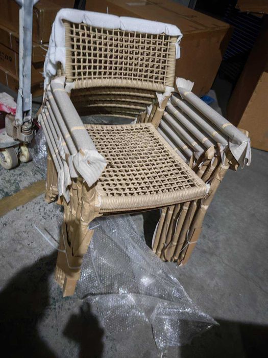 Луксозен трапезен сет SOLE - естествено тиково дърво и алуминий