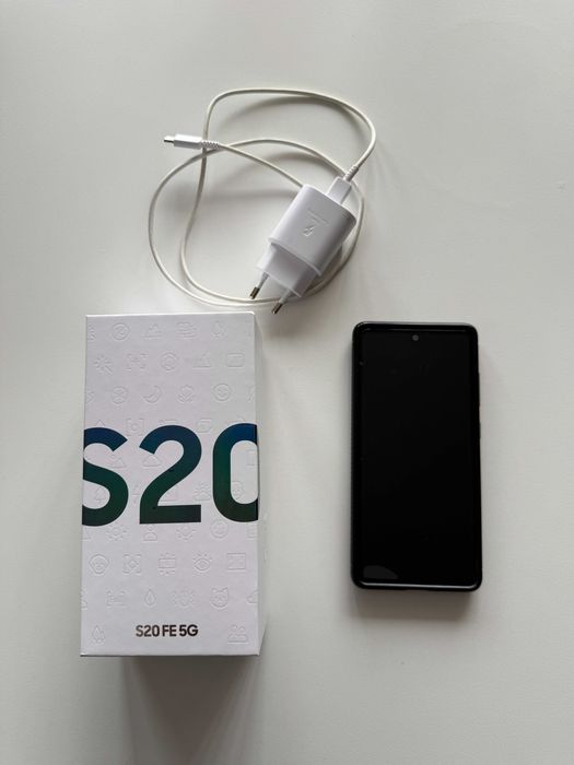 Telefon mobil Samsung Galaxy S20 FE, Dual SIM, 128GB, 6GB RAM, 5G, Cloud Navy