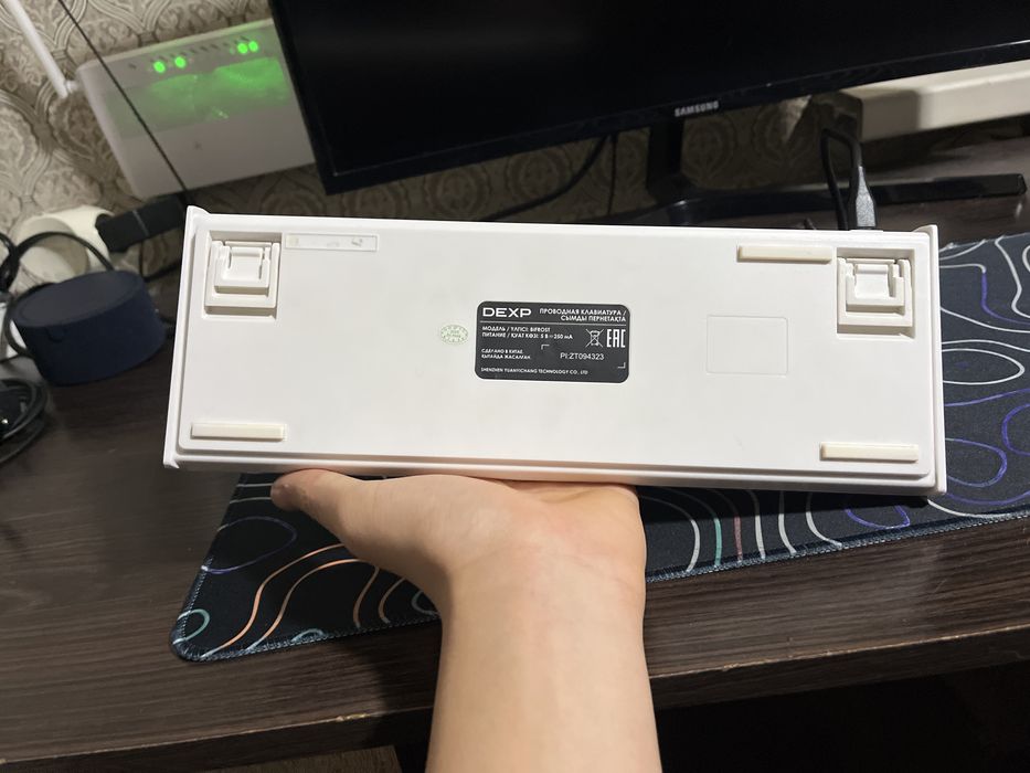 клава механическая игровая DEXP