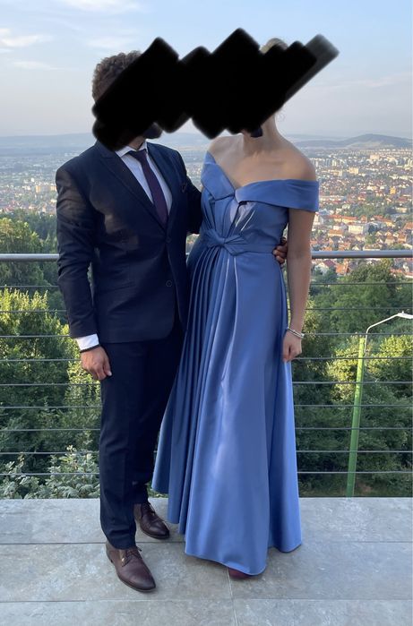 Rochie eleganta albastra, de gala