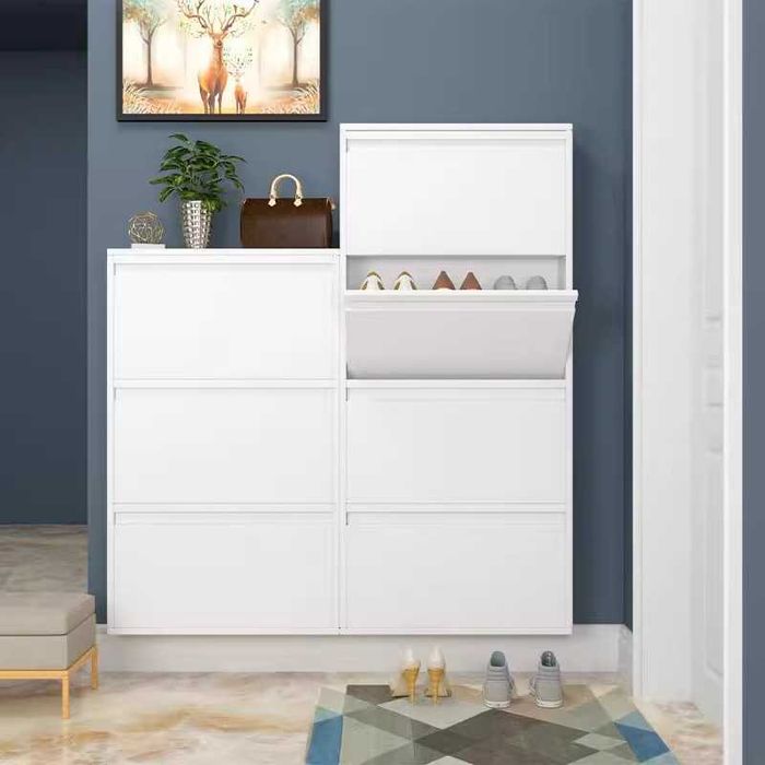 Yupqa metall oyoq kiyim shkafi | Тонкий металлический шкаф