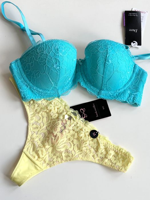 Дантелен сет от нов сутиен Dare & бикини Hunkemoller