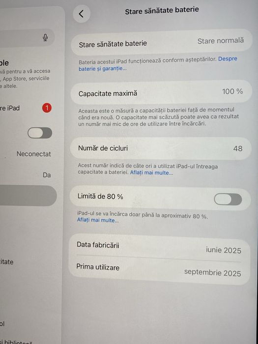 iPad A16 , 48 incarcari ‼️ Garantie