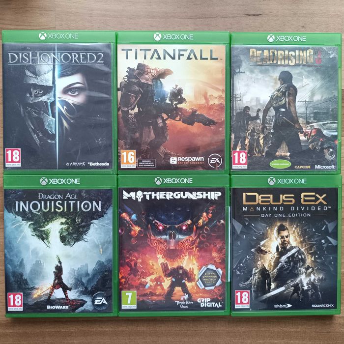 Jocuri Xbox One din colectia personala