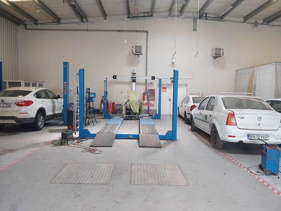 Hala service auto de inchiriat - total sau partial-pozitie perfecta ...