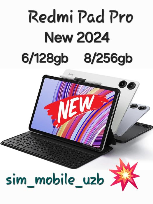 Redmi Pad Pro New 2024 Super Skidka+Garantiya+Dastavka