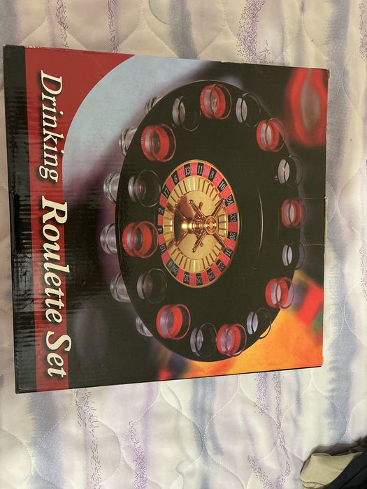 Настолна игра mini roulette с шотове