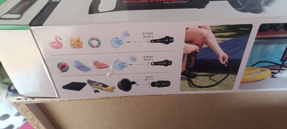 Ръчна помпа за надуваеми играчки