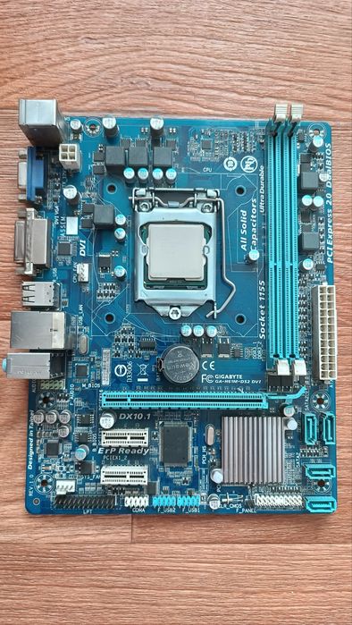 Материнская плата и два процессора