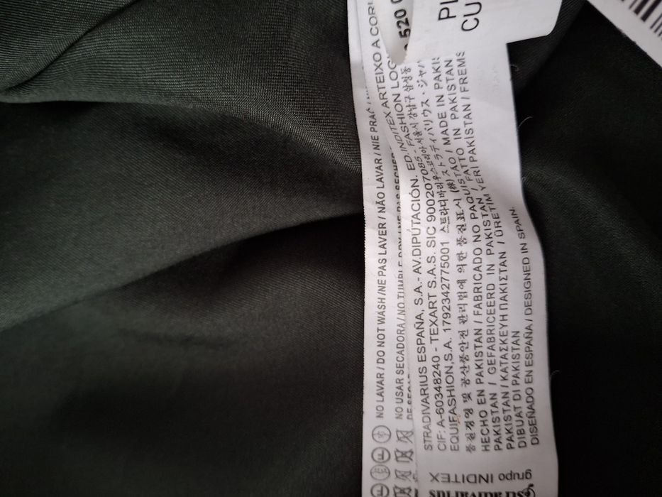 Geaca biker piele Stradivarius