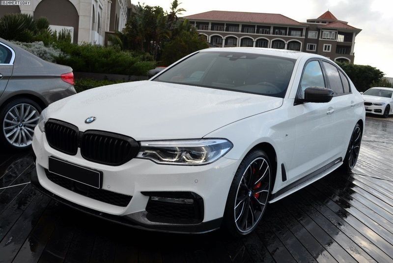 BMW G30 G31 M пакет 5 серия БМВ броня дифузьор M performance и др