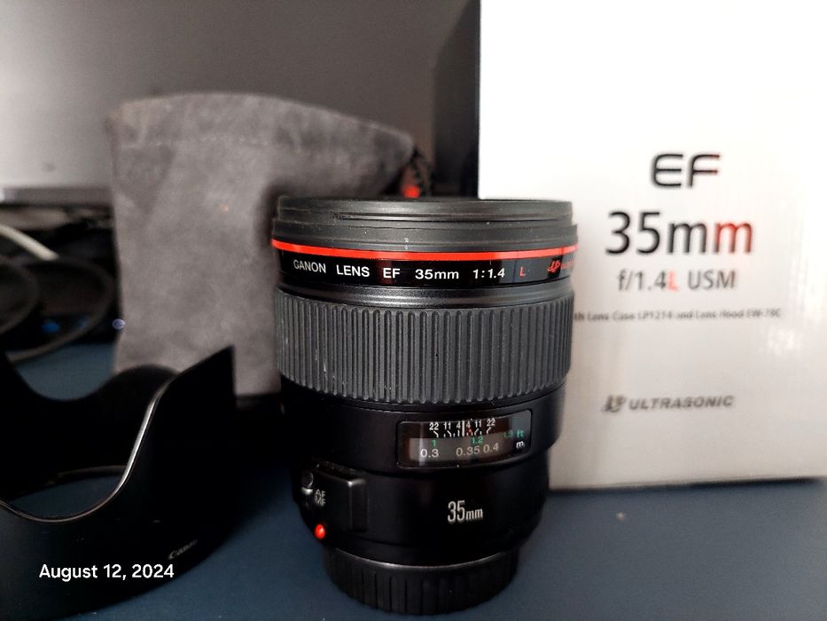 Obiectiv Canon 35mm f1.4L USM