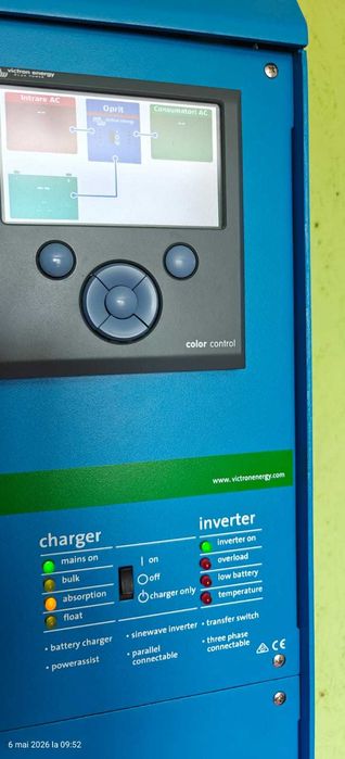 Invertor solar Victron EasySolar 24V 3000W MPPT 70A - all in one!