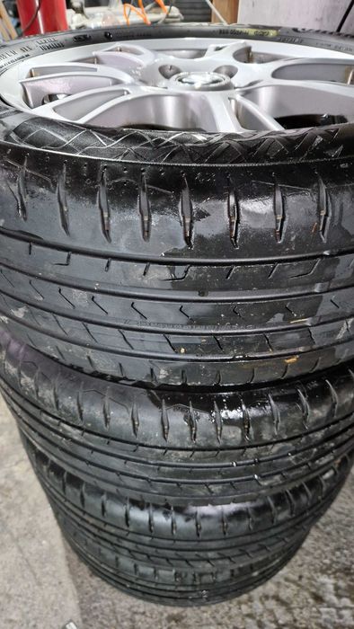 SEAT Джанти със летни гуми 205/55/16 6,5J ET46 5×112 ЦО56,6 ДОТ0523