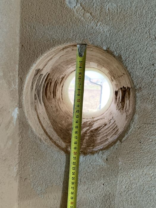 Carotare cu aspirare in beton si caramida