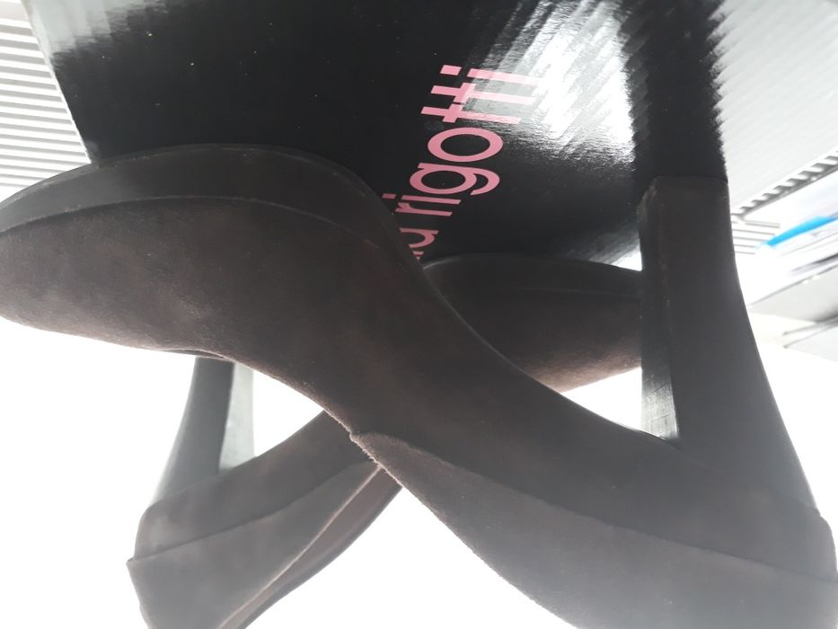 pantofi piele întoarsă