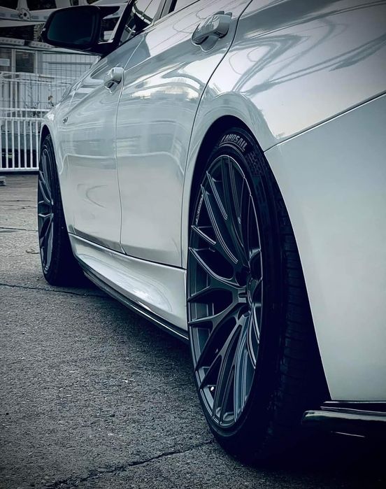 Prelungire Lip Extensi Praguri BMW Seria 3 F30 F31 Negru Lucios