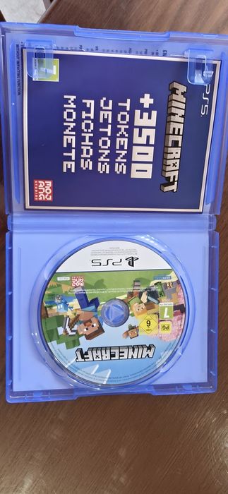 Игра Minecraft за ps5
