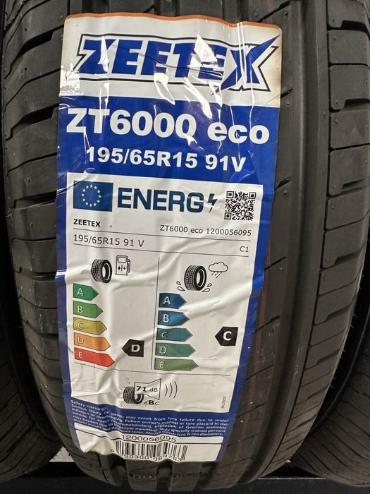 Anvelope 195/65 R15 ZEETEX vară NOI