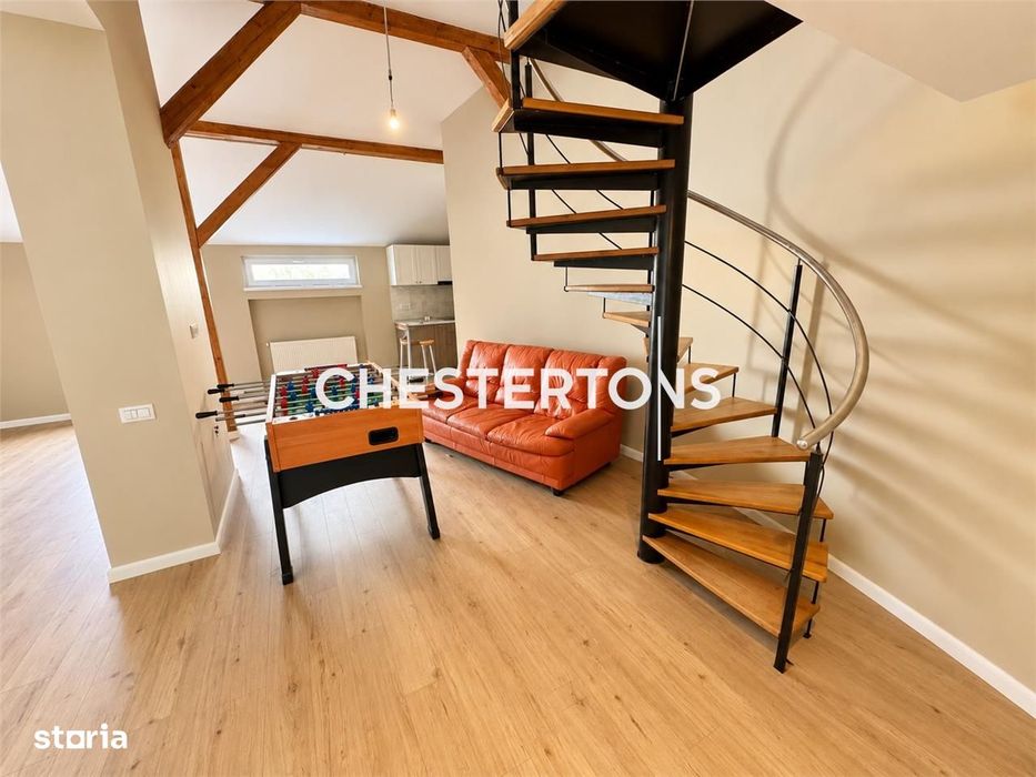 LOFT de inchiriat in Dorobanti, 120 mp utili + 20 mp terasa
