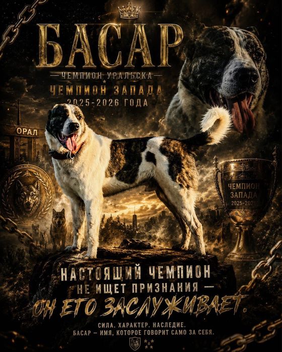 Бронь щенков Алабая САО