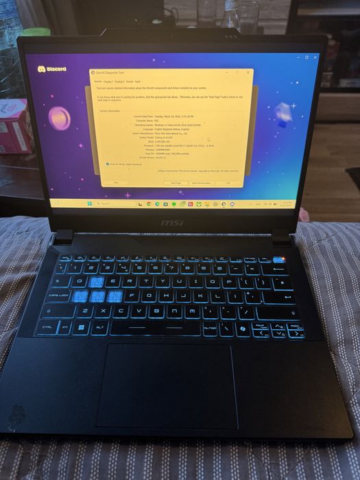 MSI Cyborg 14” A13VF