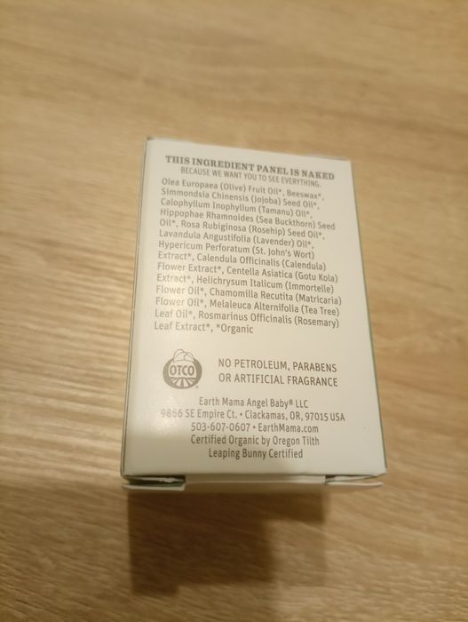Крем за белези и рани Earth Mama Organic Skin & Scar Balm