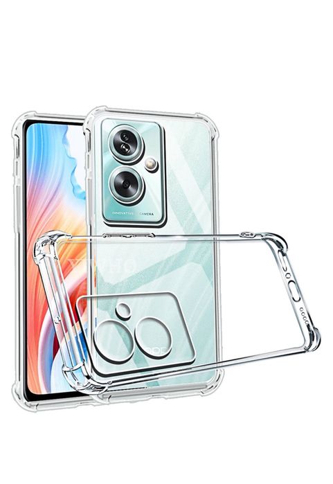Oppo A38/A58/A78/A98/A79 - Husa Silicon Clar Colturi Anti Soc