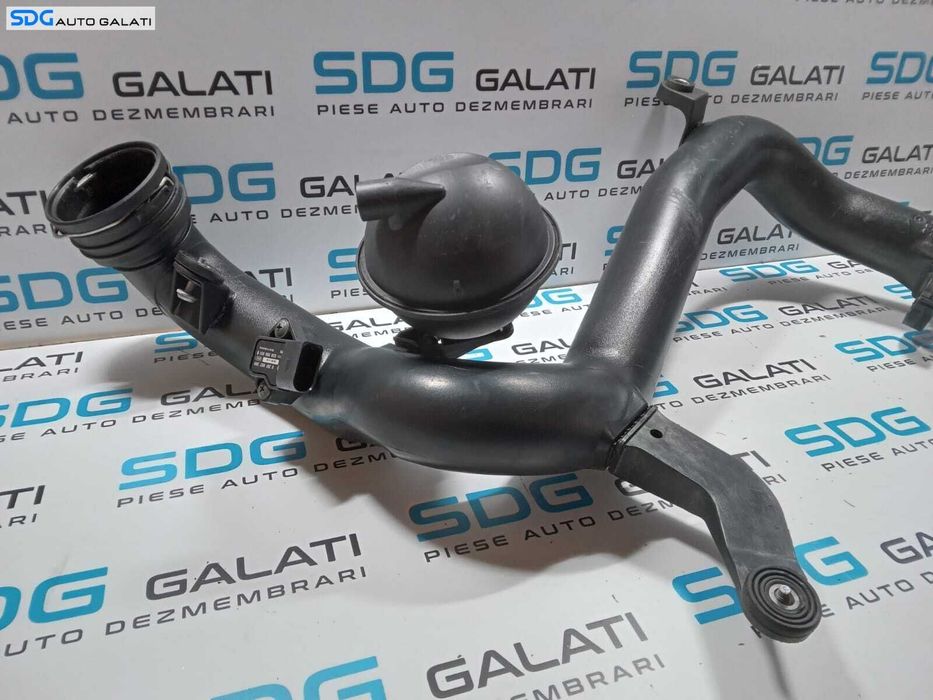 Tubulatura Conducta Tub Presiune Aer Intercooler Skoda Superb 2 1.9 TDI BKC 2008 - 2015 Cod 1K0145770AA 1K0145762CR [275M7]