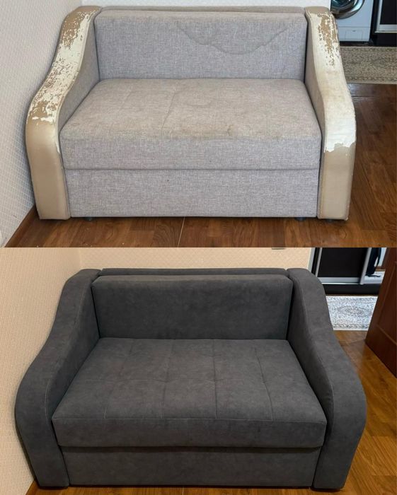 Перетяжка мягкой мебели