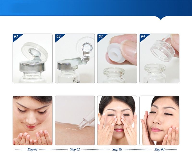 10бр BIOAQUA Серум с хиалуронова киселина Грижа за кожата на лицето