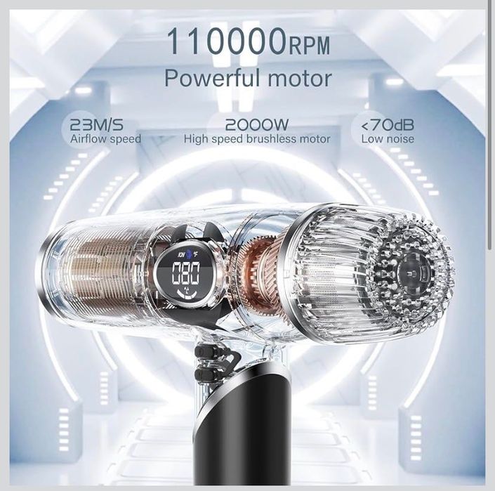 Професионален сешоар Slopehill Ionic 2000w