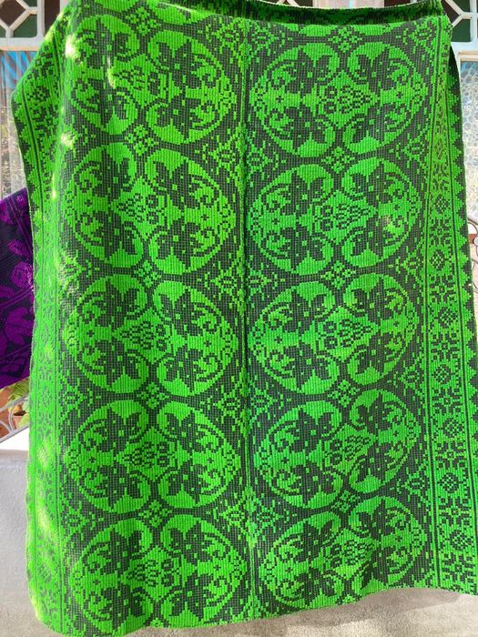 Pături vechi, țesute manual