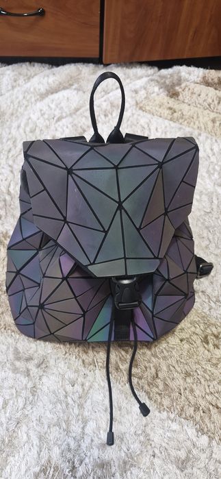 Rucsac reflectorizant model geometric