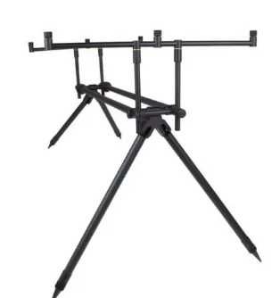 Изцяло метална шаранска стойка за три въдици